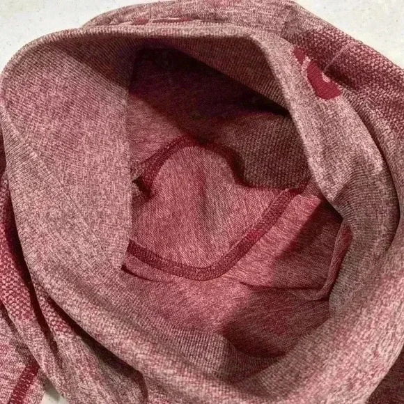 Gymshark Leggings Red Marled Compression XSmall Women’s - Picture 9 of 11